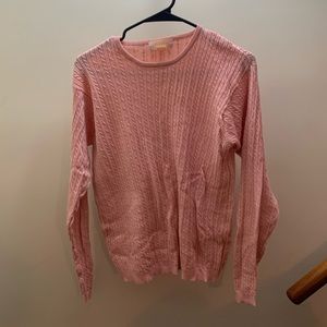 Brooks Brother Light Pink Pullover Sweater Large